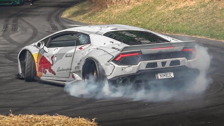 Beste innen drifting fra Goodwood Festival of Speed