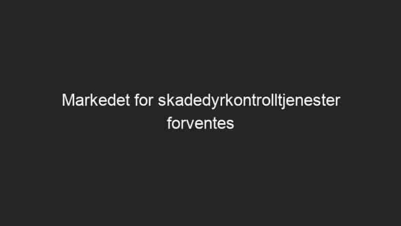 Markedet for skadedyrkontrolltjenester forventes å vise en sunn CAGR på rundt 6,2 % i løpet av vurderingsperioden 2022-2032